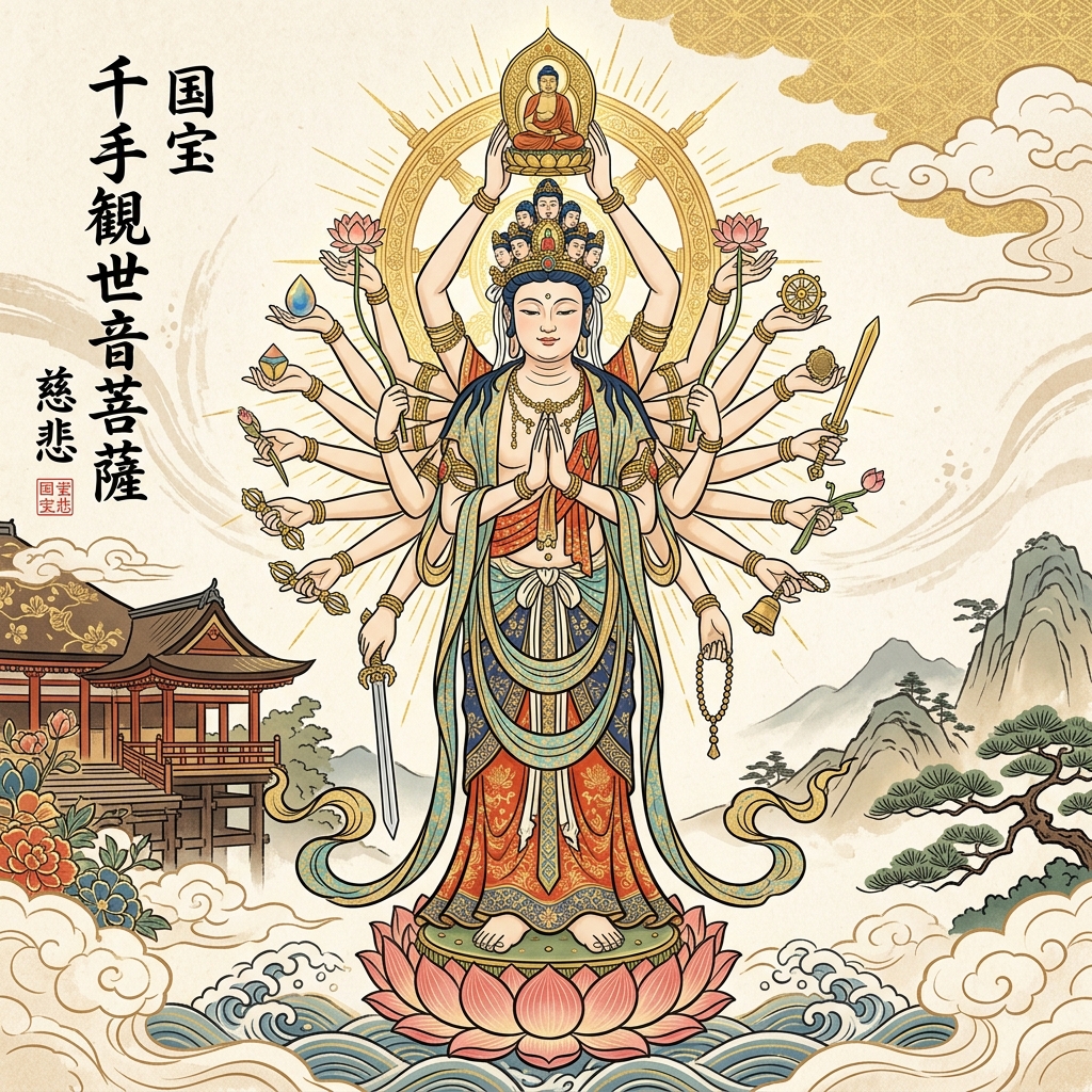 十一面千手千眼観世音菩薩