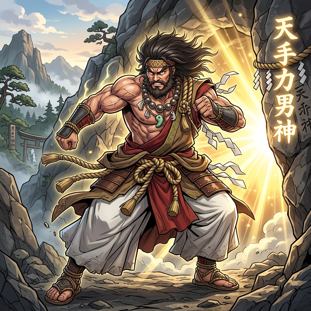 天手力男神